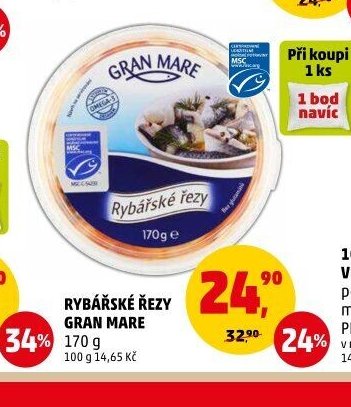 Rybářské řezy Gran Mare