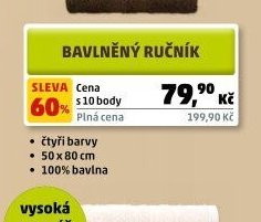 BAVLNĚNÝ RUČNÍK