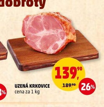 Uzená krkovice
