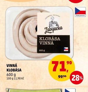 Vinná klobása