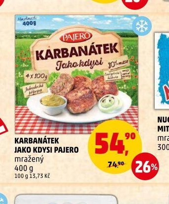 Karbanátek jako kdysi Pajero