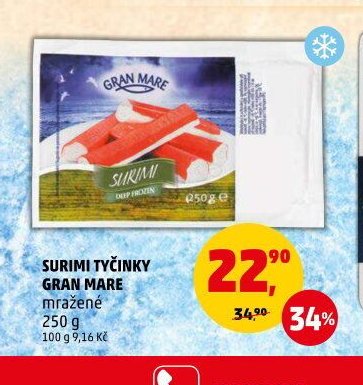 Surimi tyčinky Gran Mare