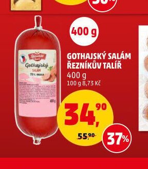 Gothajský salám Řezníkův talíř