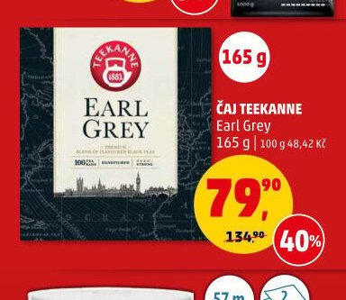 Čaj Teekanne Earl Grey 165g