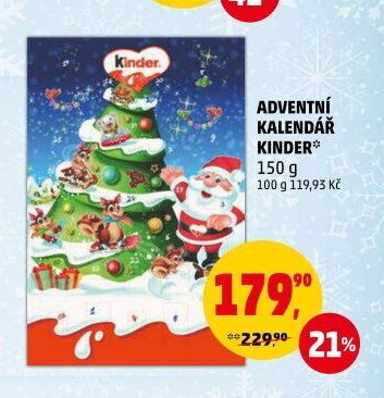 ADVENTNÍ KALENDÁŘ KINDER