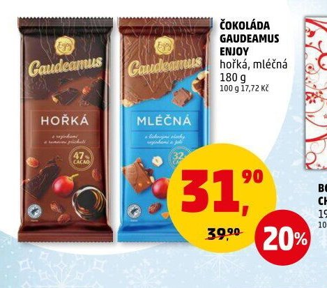 Čokoláda Gaudeamus Enjoy