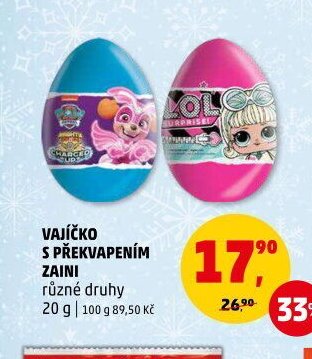 Vajíčko s překvapením Zaini
