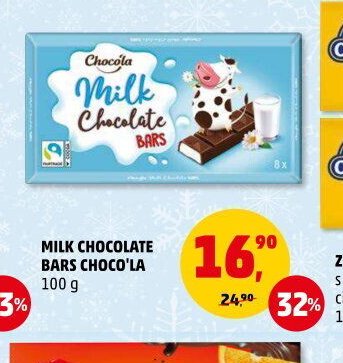 Milk Chocolate Bars Choco'la