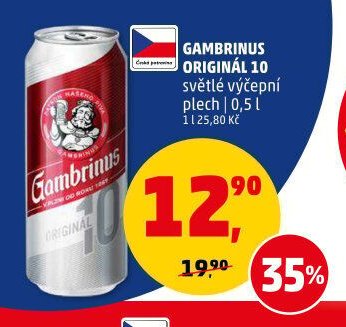 Gambrinus Originál 10