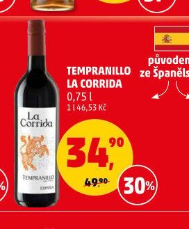 Tempranillo La Corrida