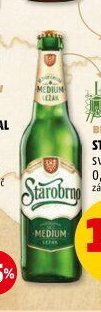 STAROBRNO MEDIUM světlý ležák