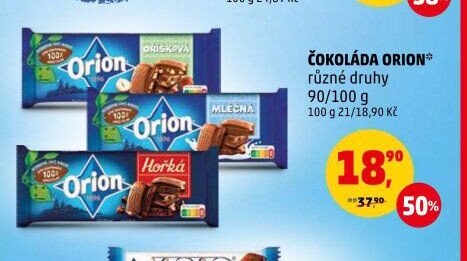 Čokoláda Orion