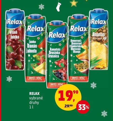 Relax vybrané druhy