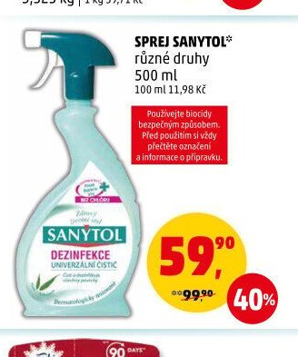 Sprej Sanytol