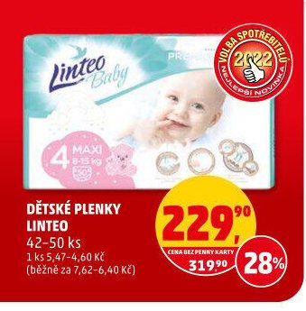 Dětské plenky Linteo