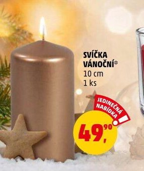 SVÍČKA VÁNOČNÍ