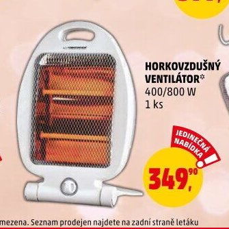 HORKOVZDUŠNÝ VENTILÁTOR