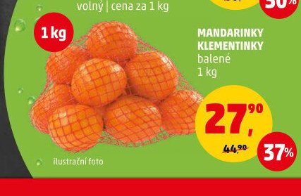 MANDARINKY KLEMENTINKY