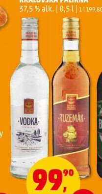 Vodka, Tuzemák Královská palírna