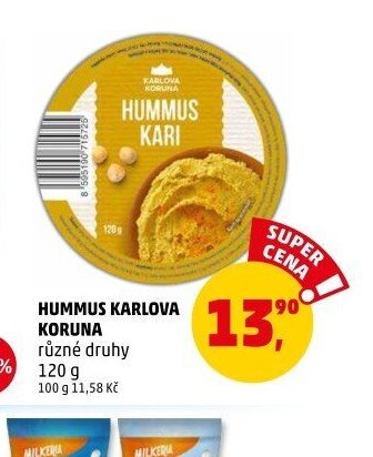 HUMMUS KARLOVA KORUNA 120 g