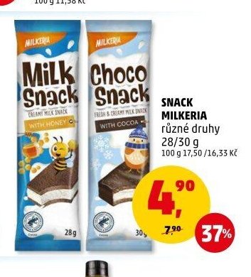 SNACK MILKERIA 28/30 g