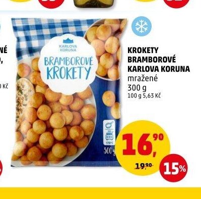KROKETY BRAMBOROVÉ KARLOVA KORUNA 300 g