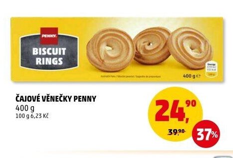 Čajové věnečky Penny