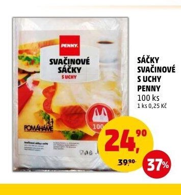 Sáčky svačinové s uchy Penny