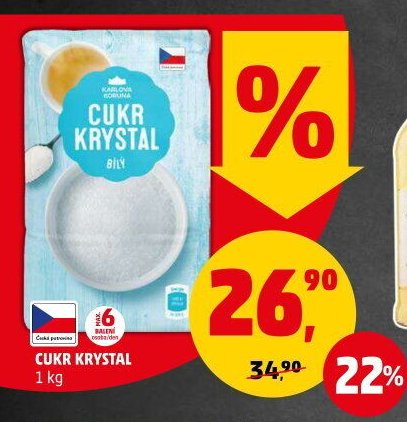 CUKR KRYSTAL 1 kg