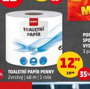 TOALETNÍ PAPÍR PENNY 2vrstvý