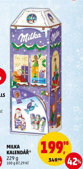 Adventní kalendář Milka
