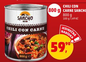 Chilli Con Carne Sancho