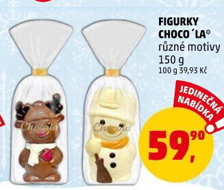 Čokoládová figurka Choco'