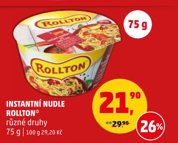 Instantní nudle Rollton