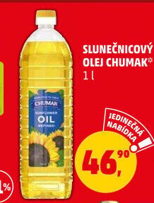 Slunečnicový olej Chumak