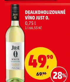Víno nealkoholické Just O.