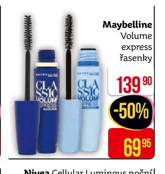 Maybelline Volume express řasenky