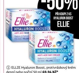 Ellie Hyaluron Boost protivráskový krém 50 ml
