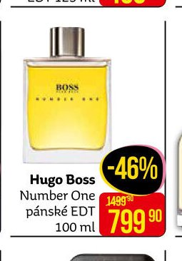 Hugo Boss Number One pánské EDT 100 ml