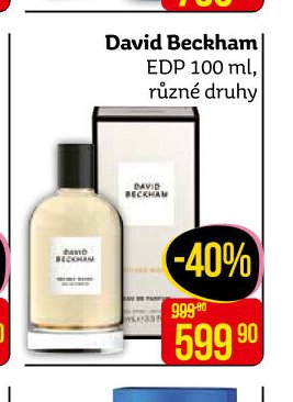 David Beckham EDP 100 ml
