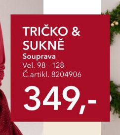 TRIČKO & SUKNĚ