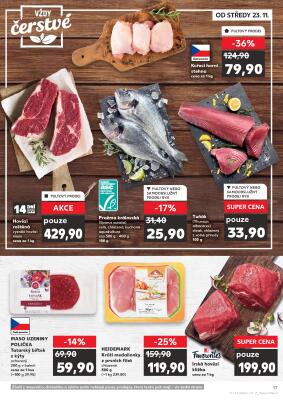 akční leták Kaufland 23.11.2022-29.11.2022