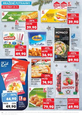 akční leták Kaufland 23.11.2022-29.11.2022