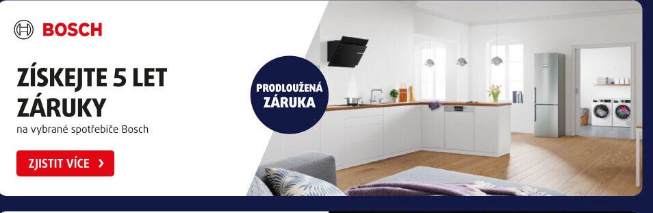 5 let záruky Bosch