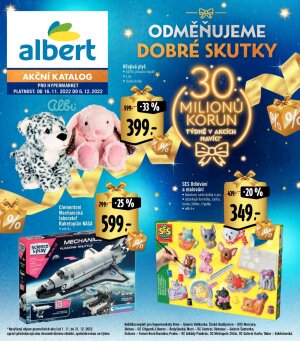 akční leták Albert 16.11.2022-6.12.2022