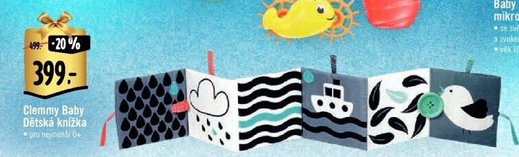 Dětská knížka Clemmy baby Clementoni
