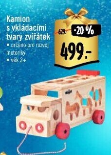 Dětská vkládací krabička Woody