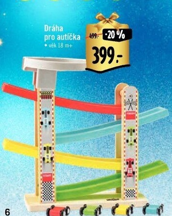 Dřevěná autodráha Woody