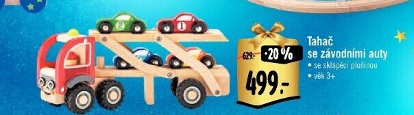 Dřevěný autotransportér Woody