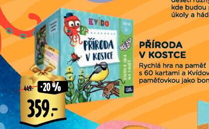 Hra Příroda v kostce Albi